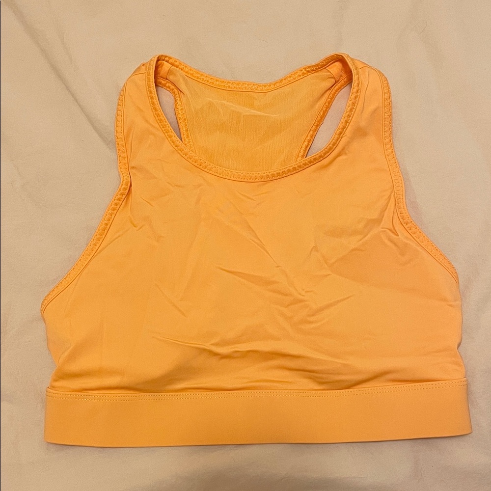 Fabletics Vibrant Orange Sports Bra